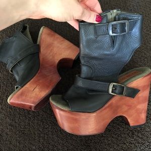 Free People Bootie Platforms